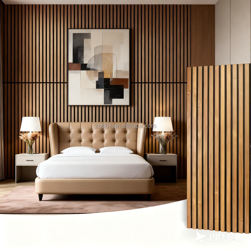 High Density Premium Eco-Friendly Recyclable WPC Wall Panels for Interior Walls School Use Modern Design Easy Installation 3mm